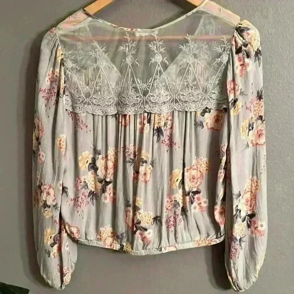 Nordstrom | Lush floral crop XL - Picture 5 of 7